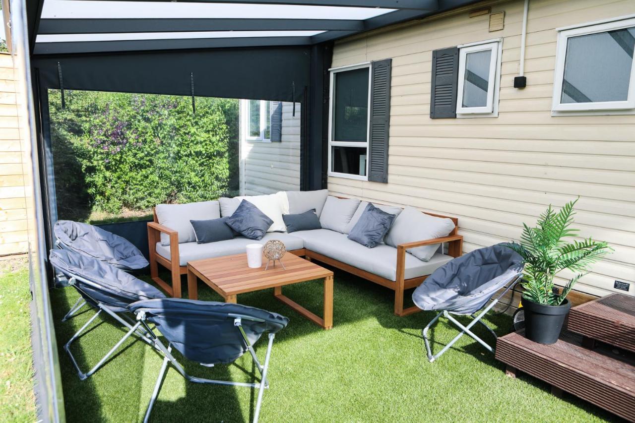 Chalet op 5* camping de Paardekreek Kortgene Eksteriør billede