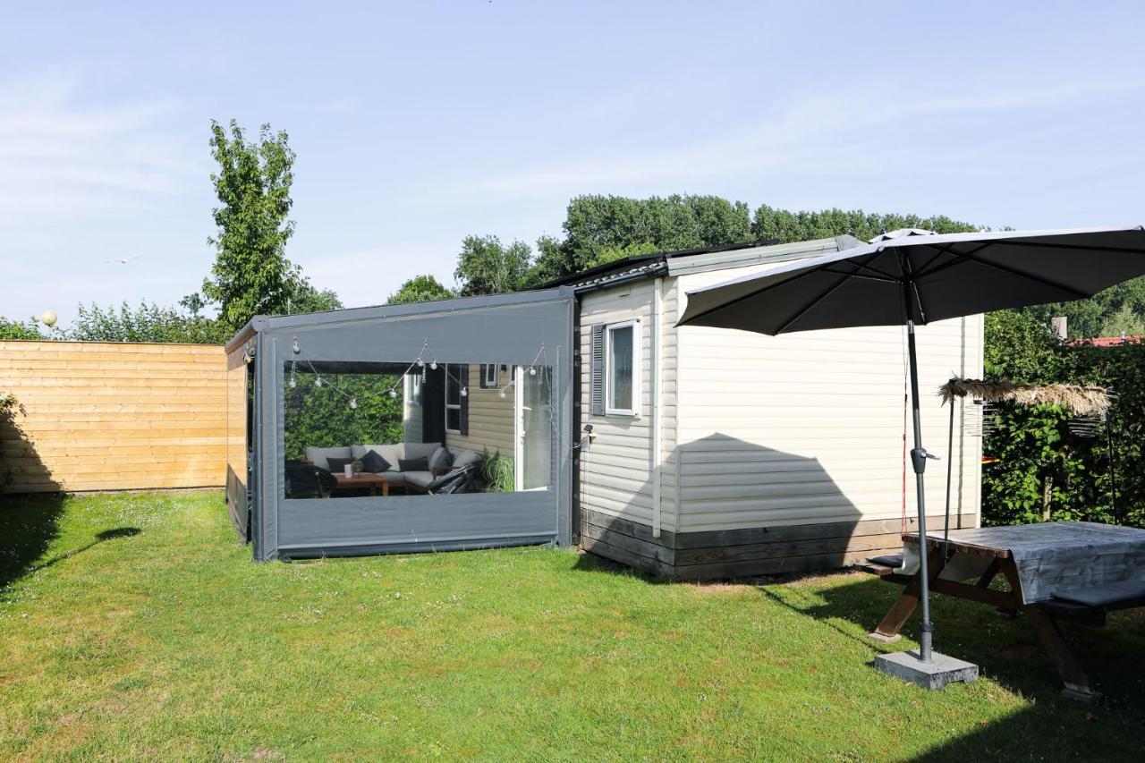 Chalet op 5* camping de Paardekreek Kortgene Eksteriør billede