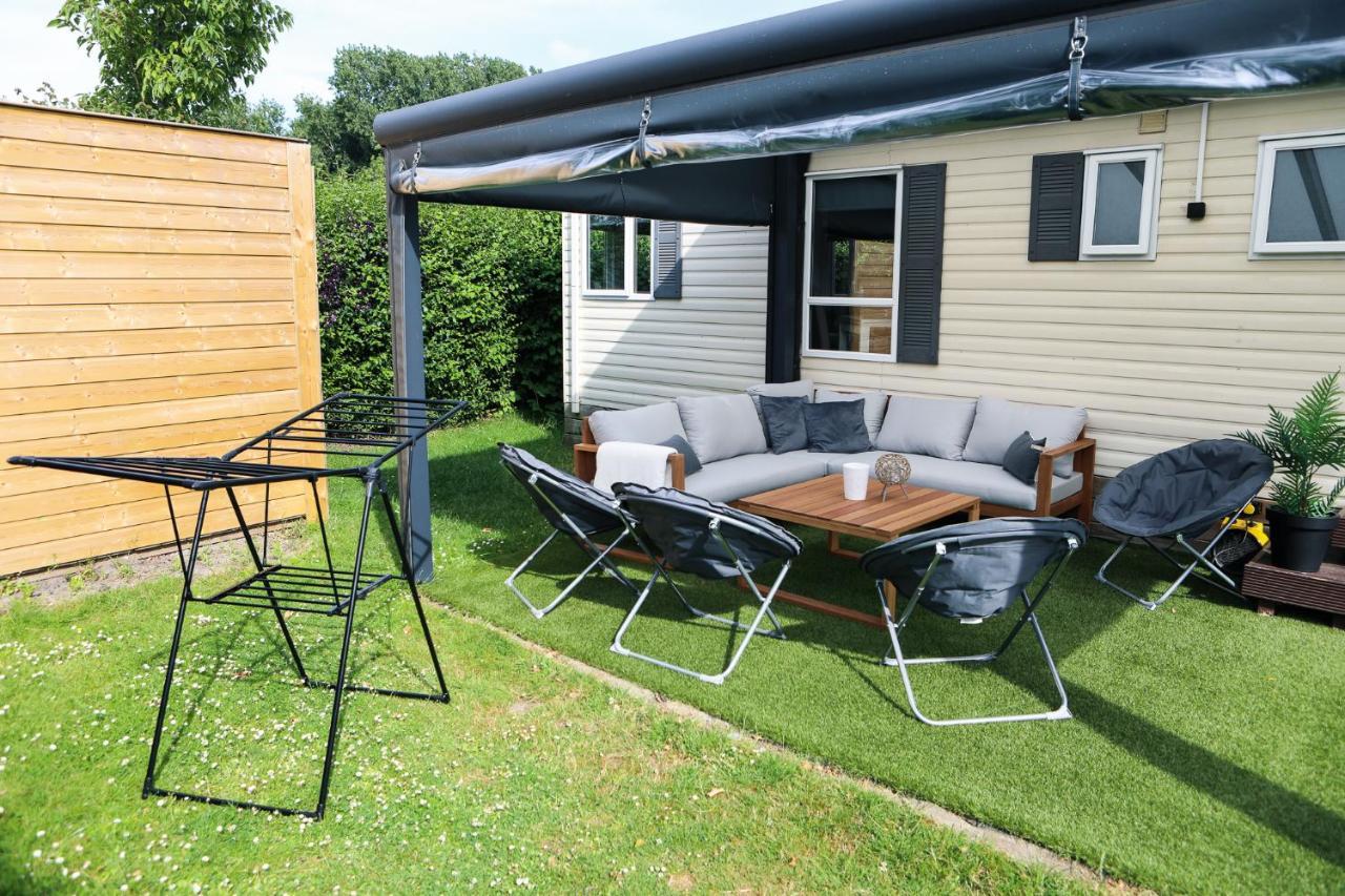 Chalet op 5* camping de Paardekreek Kortgene Eksteriør billede