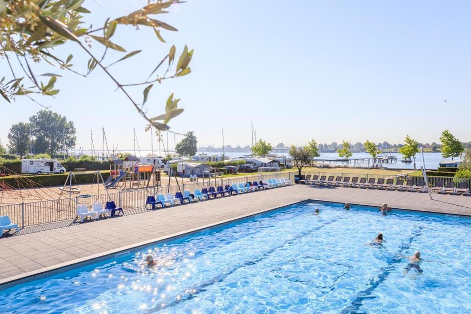 Chalet op 5* camping de Paardekreek Kortgene Eksteriør billede